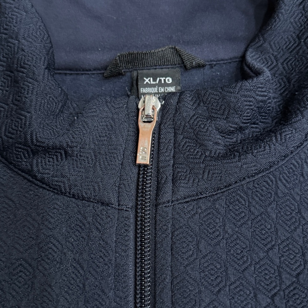 Nivo Nvo Golf Performance Full Zip Track Jacket Black Women XL Pockets Thick - Picture 5 of 6